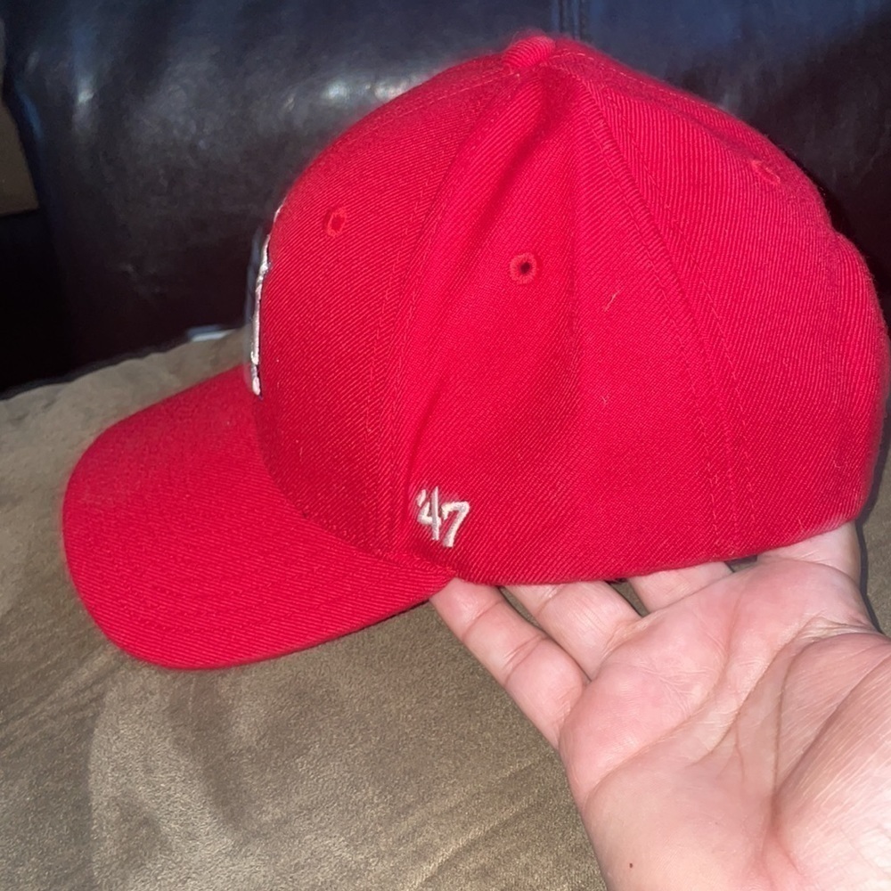MLB 47 St. Louis Cardinals Red Adjustable Baseball Hat - Picture 2 of 4